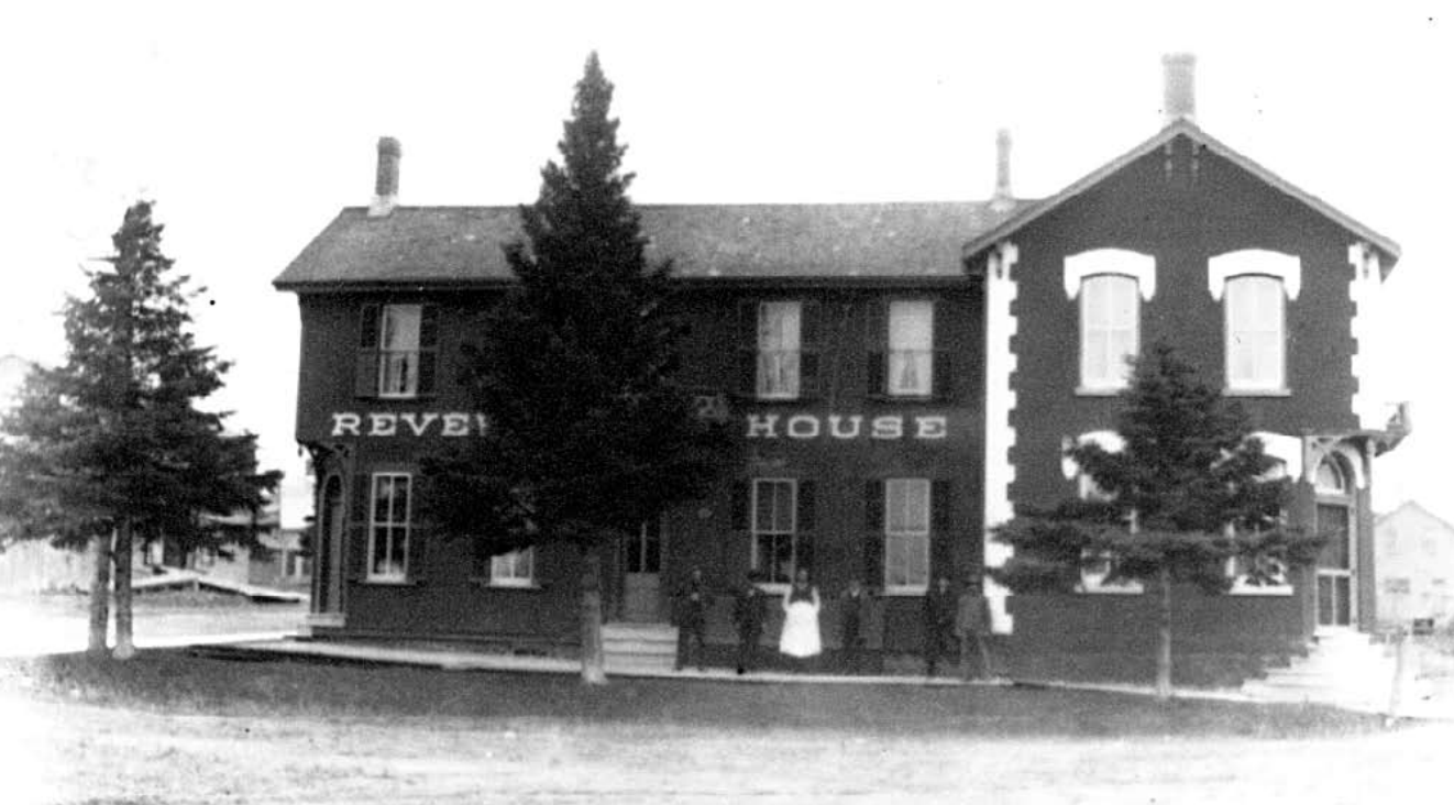 The Revere House hotel across from the train station