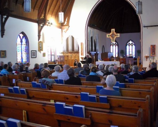 Interior of St. Paul's Anglican Church