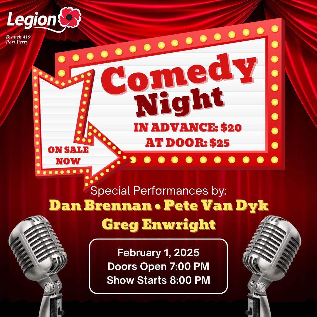 Comedy Night Port Perry Legion