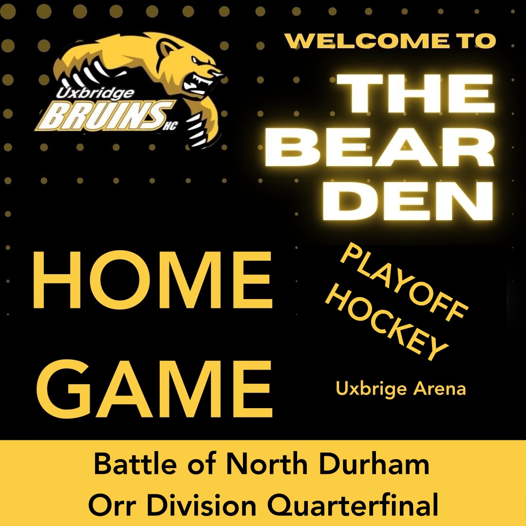 Uxbridge Bruins Playoff