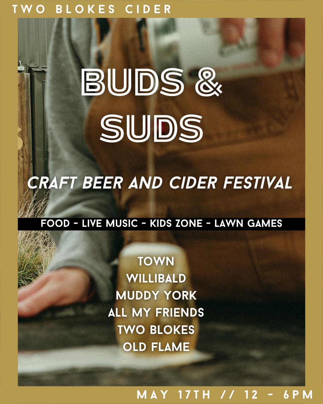 Buds and Suds Two Blokes