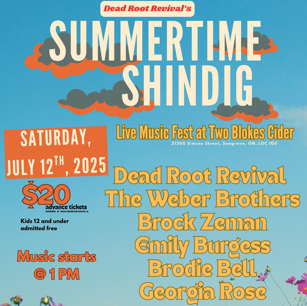 Summertime Shingdig Two Blokes