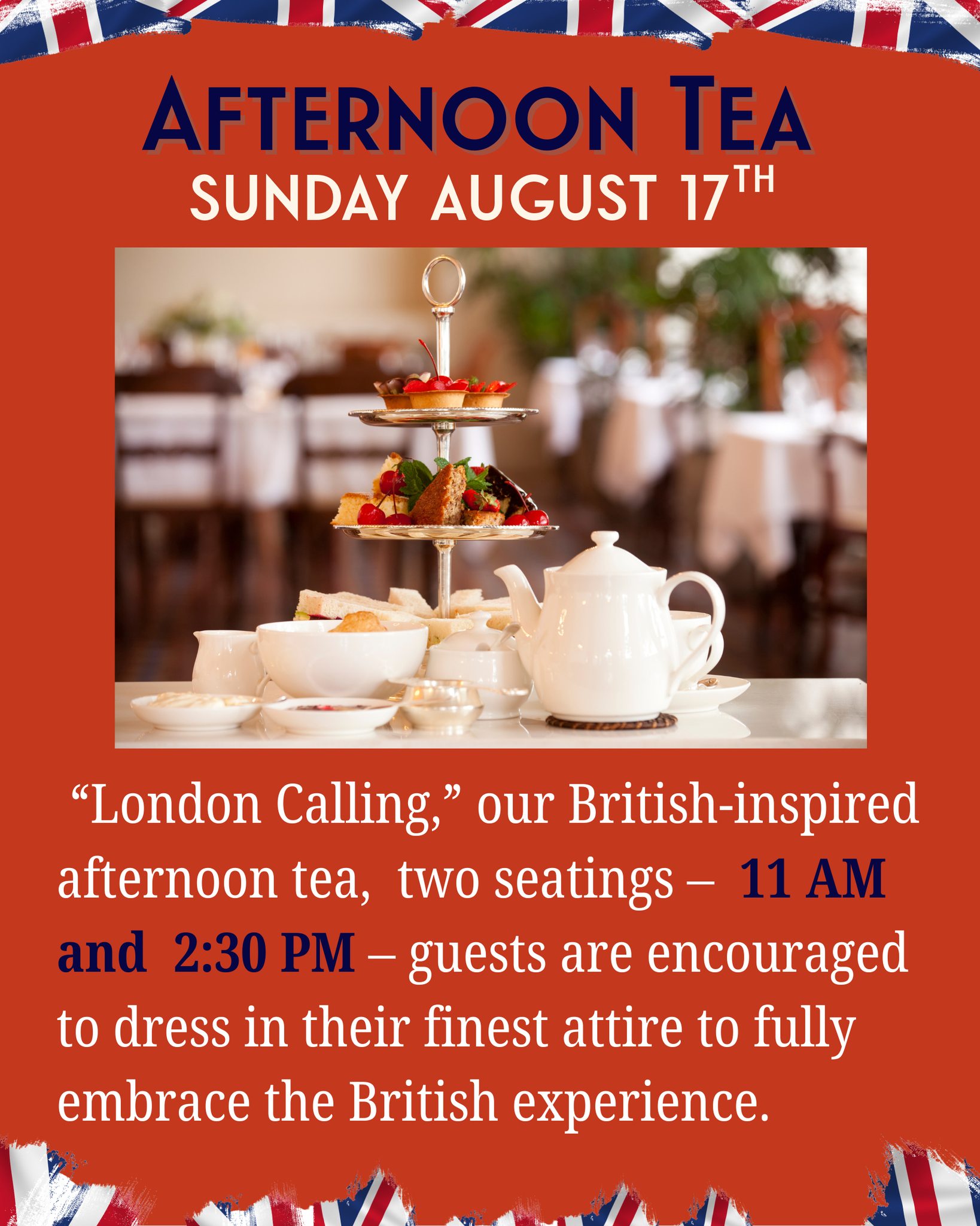 Afternoon Tea Piano Inn