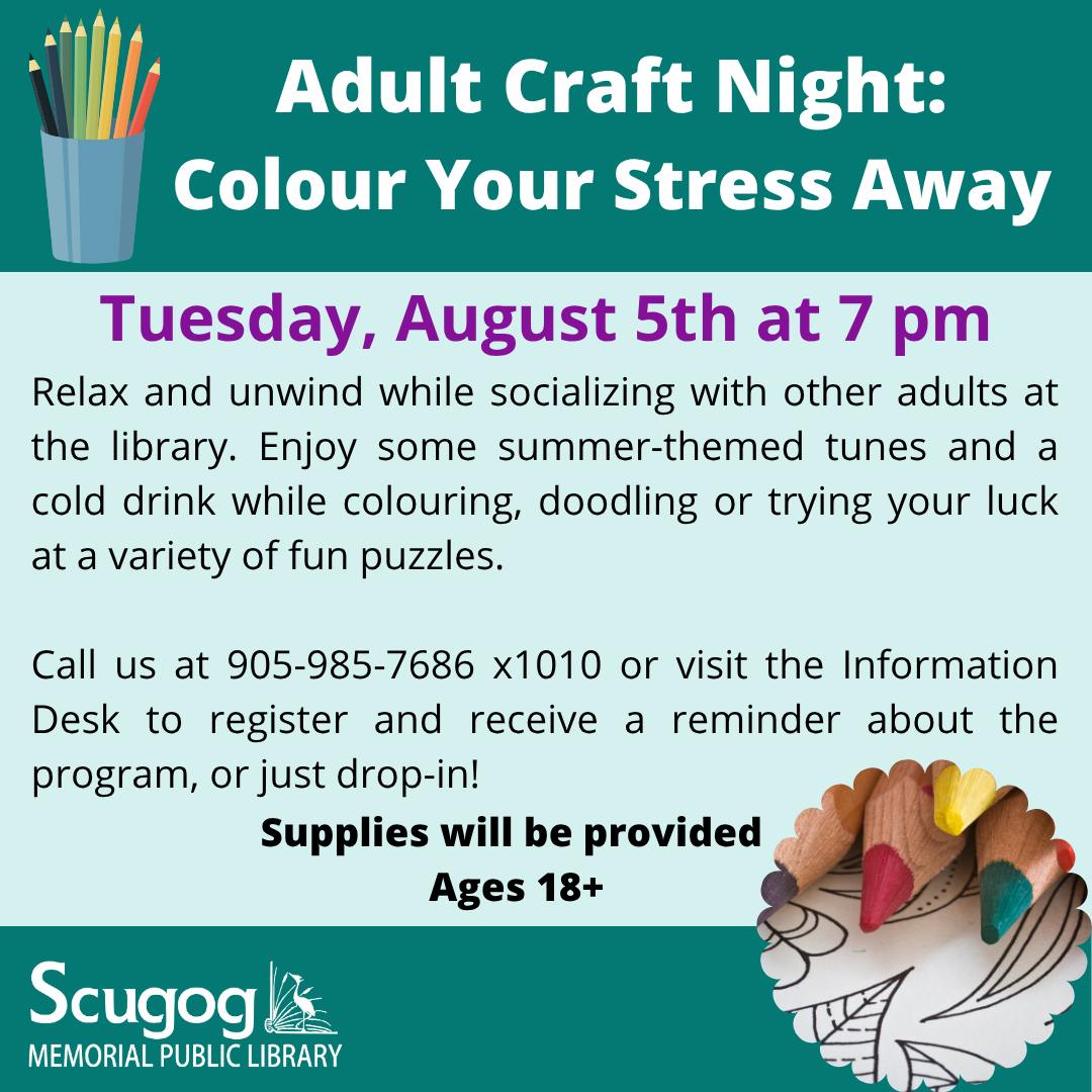 Adult craft nght