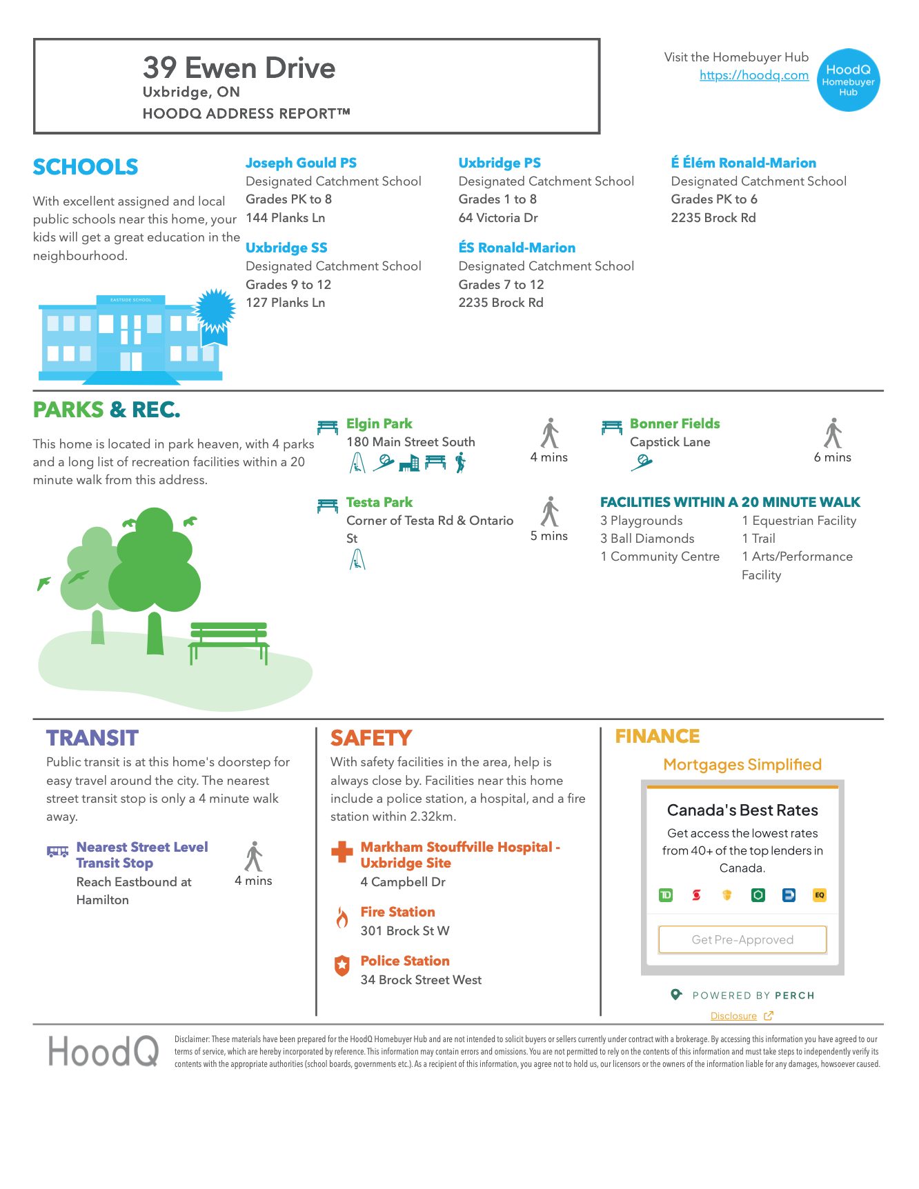 HoodQ Address Report™ 39 Ewen