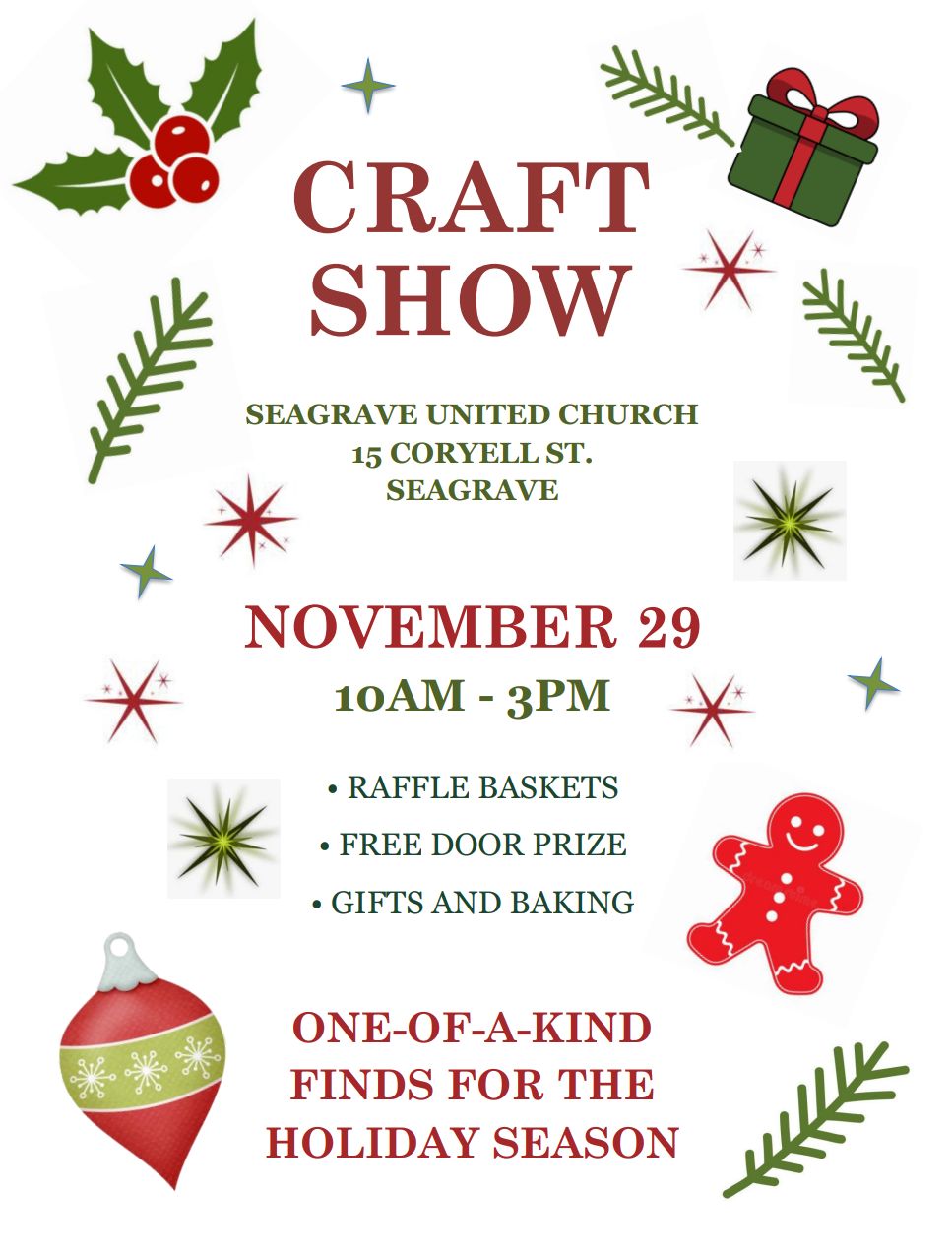 Seagrave Chruch Craft Show