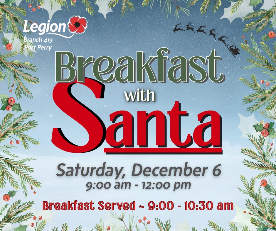 Breakfast with santa pp legion