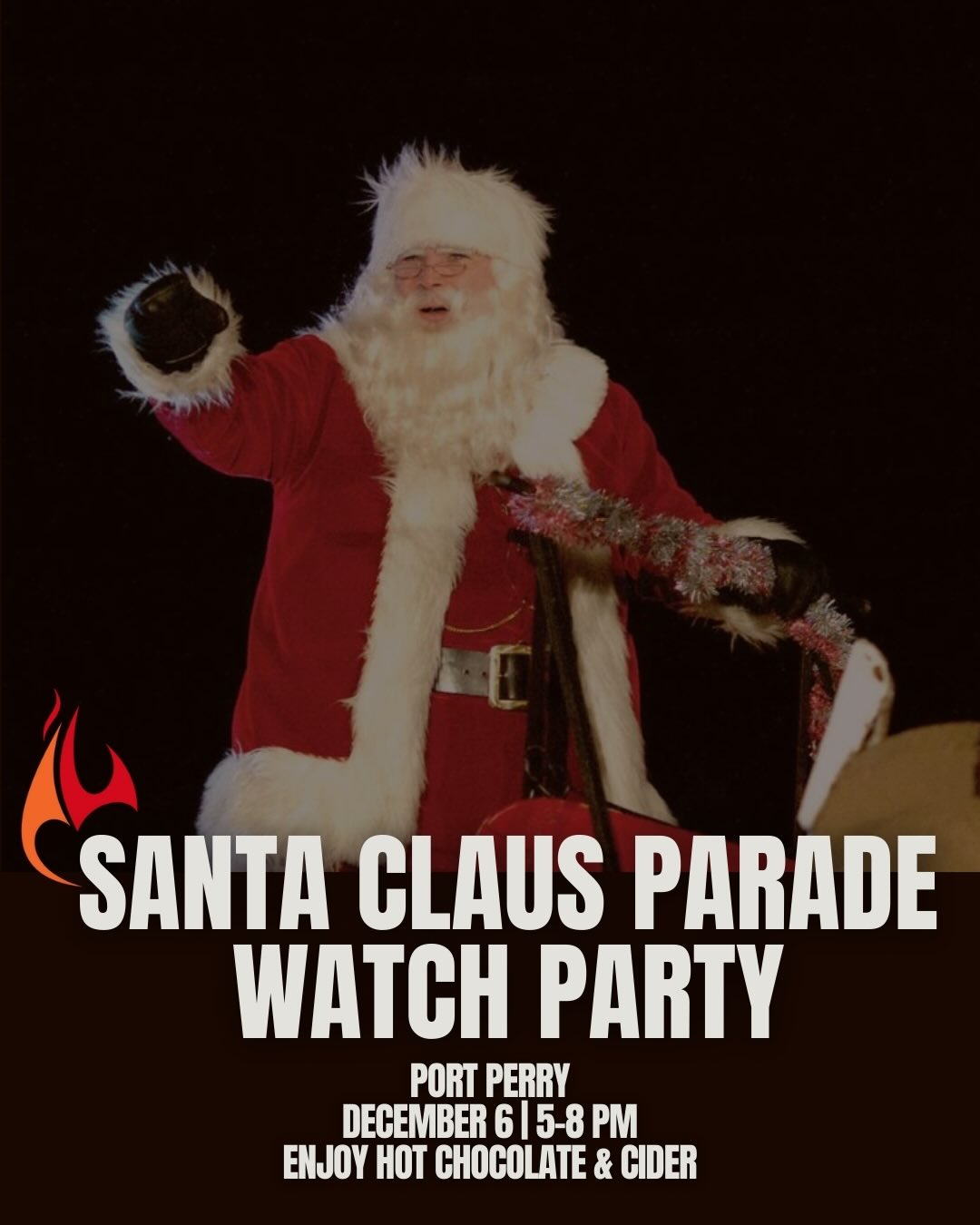 Santa Watch Party Old Flame