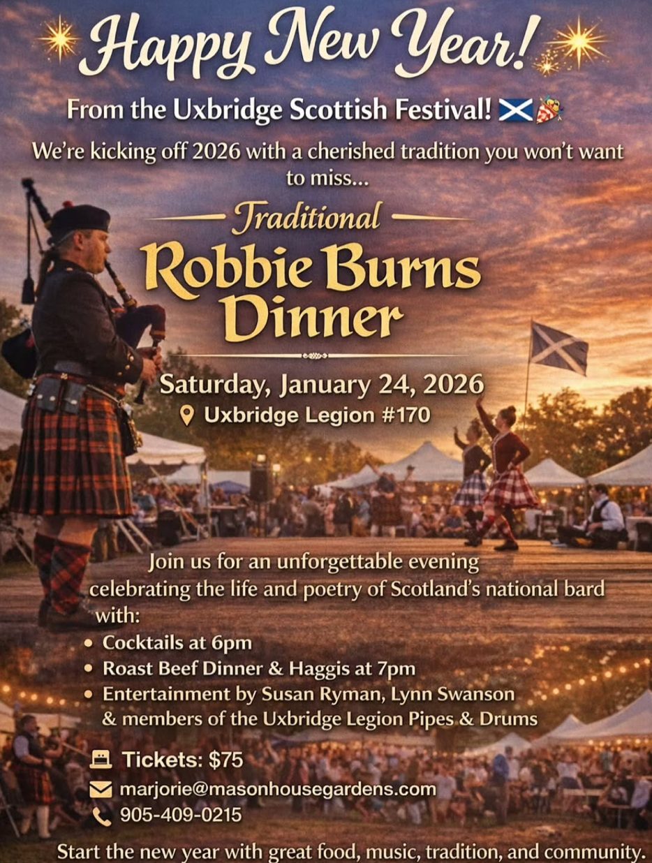 Uxbridge Scotish Fest New Years