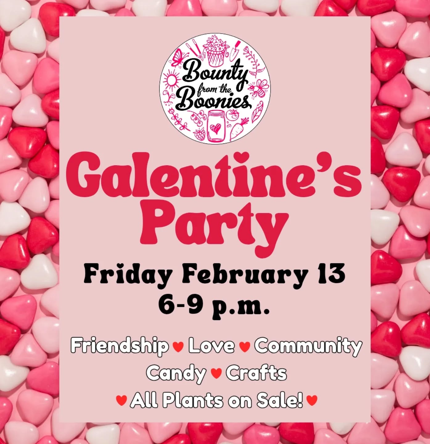 Galentines Party Bounty Boonies