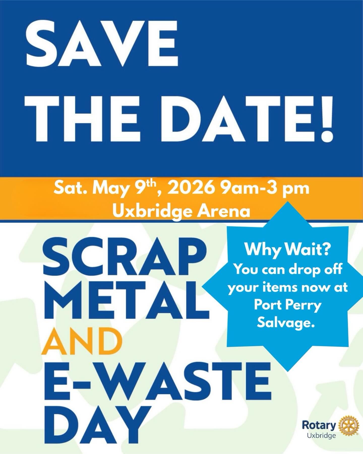 Rotary Club Scrap metal