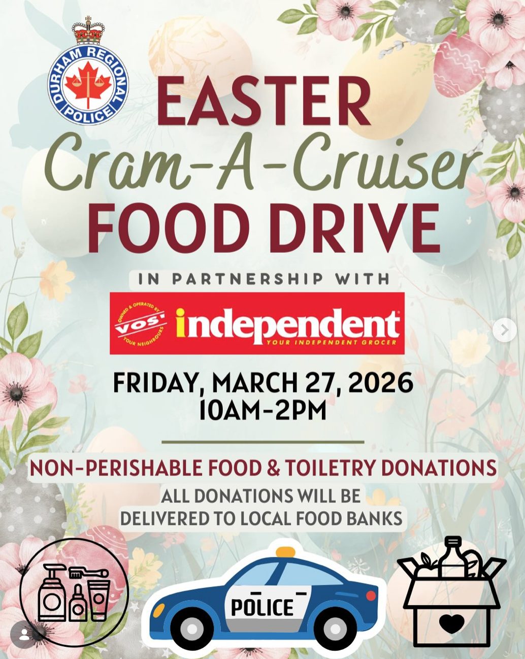 DRPS Cram a cruiser Friday